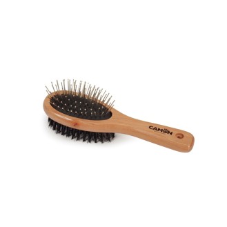 Double wooden brush*medium* Double wooden brush*medium*